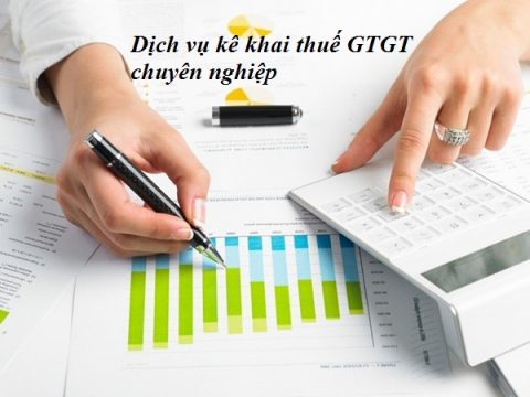 Dịch vụ kê khai thuế GTGT