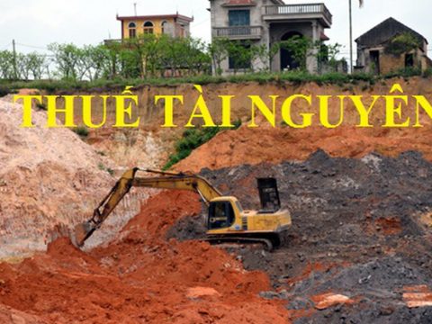 Dịch vụ tư vấn thuế tài nguyên